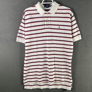 Tommy Hilfiger Multicolor Regular L Men Polo Short Sleeve 90s Classic Colorful